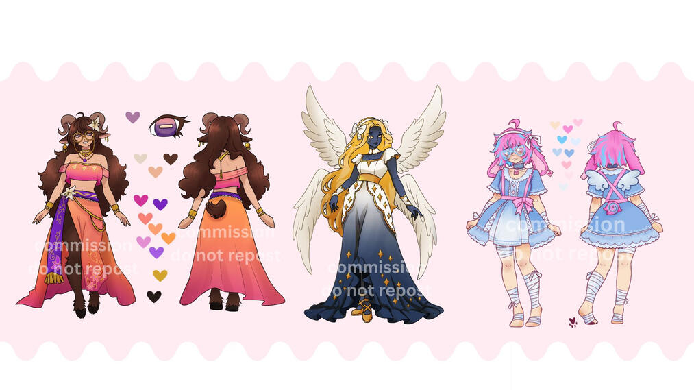 Character Design/ Commission Examples
