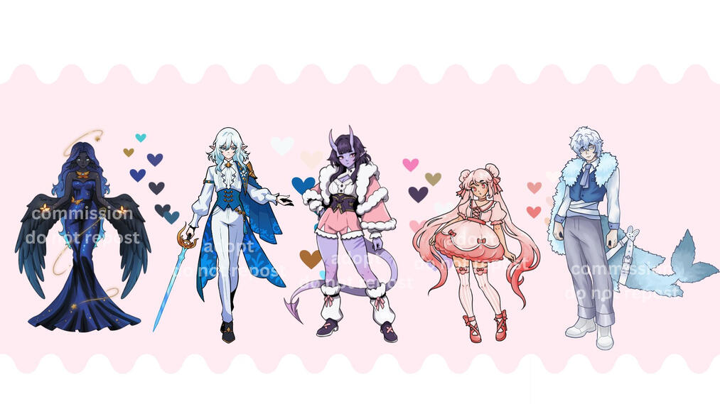 Character Design/ Commission Examples