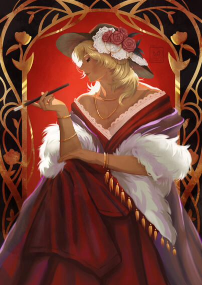 Original Art - Character belongs to @bonkie